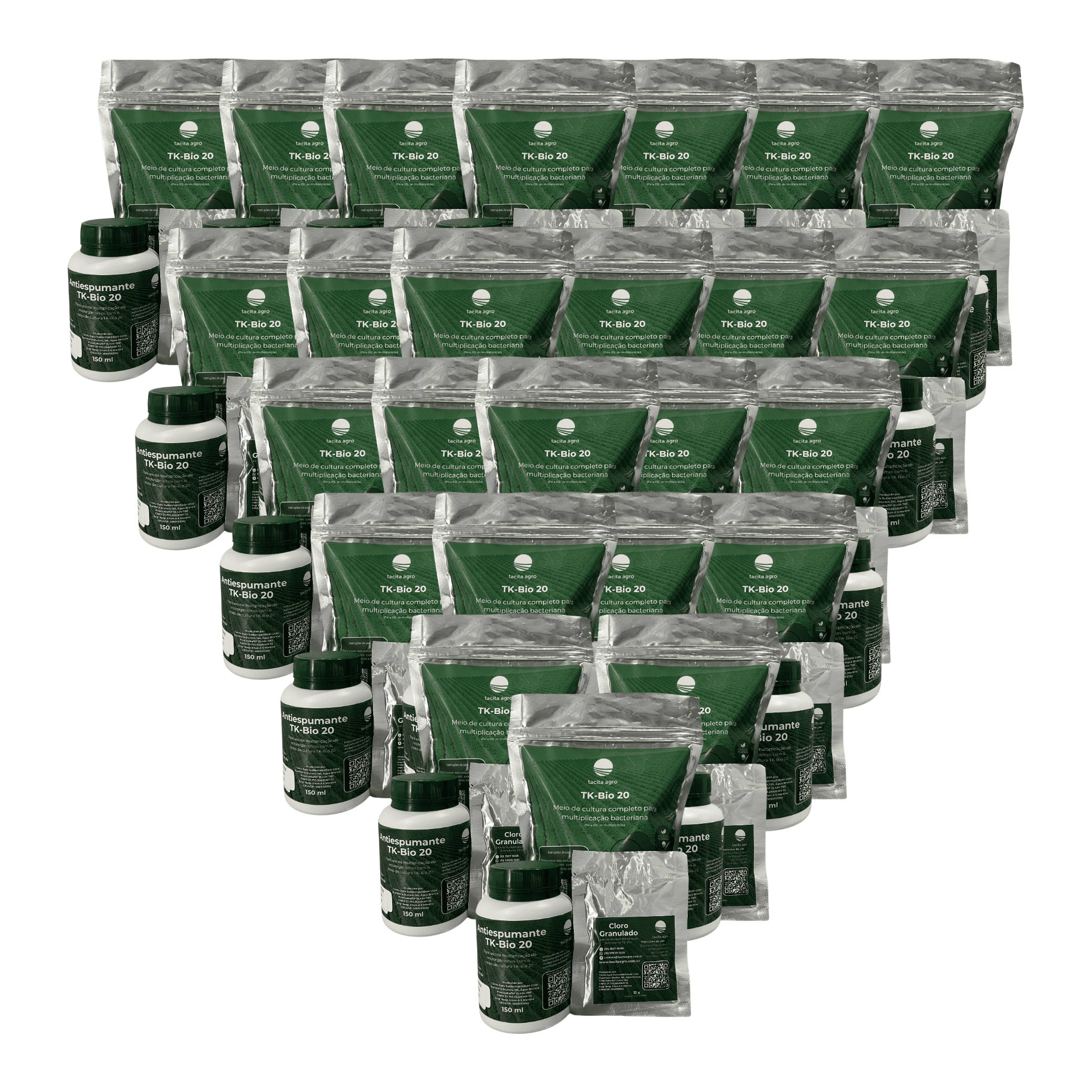 TK-Bio 20 - Caixa com 25 kits